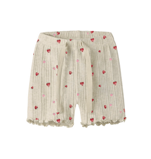 Name It - Strawberry Sprinkle Ruffle Shorts|208259