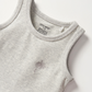 Little Bipsy - Palm Jersey Tank - Light Heather Grey|142532