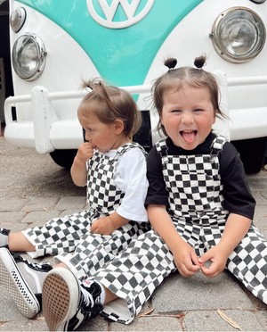 Little Trouble - Checks Overalls|164190