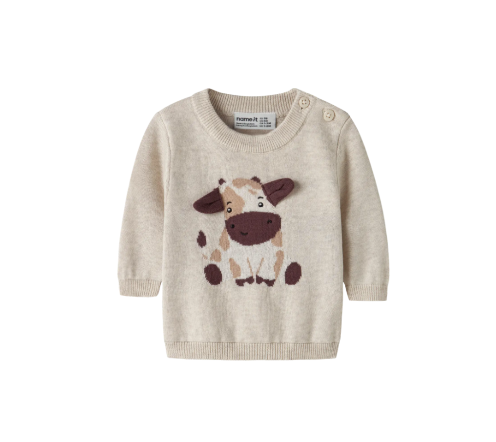 Name It - Cow Knit Sweater|215912