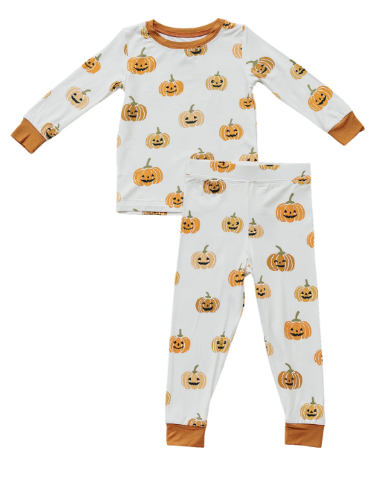 Mebie Baby - Pumpkins Bamboo Cozy Set|105274