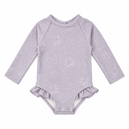 Current Tyed - The "Lily" Ruffle Rashgaurd