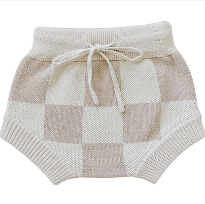 Mebie Baby - Checkered Knit Bloomers|105256