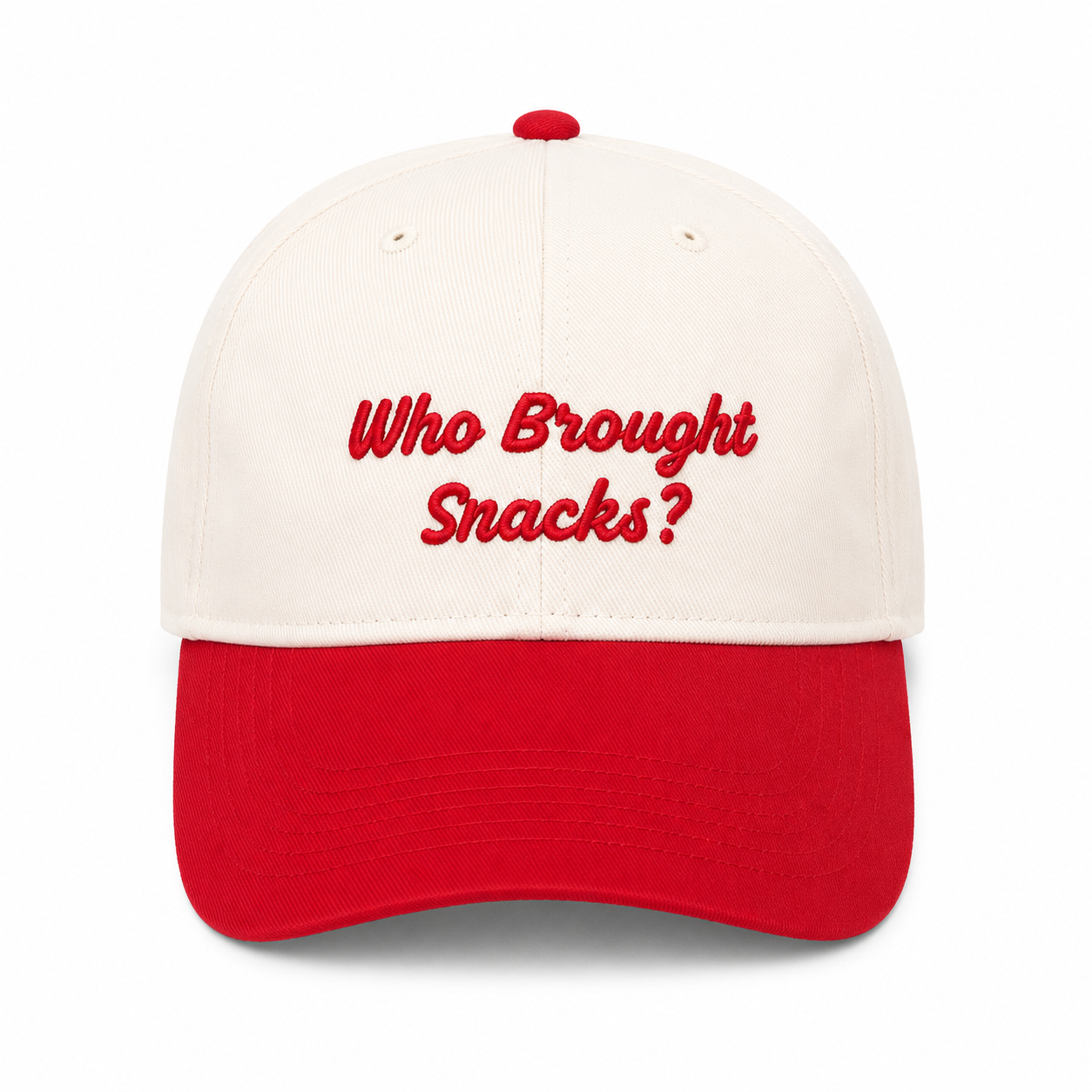 Roobear - Who Brought Snacks Baseball Cap