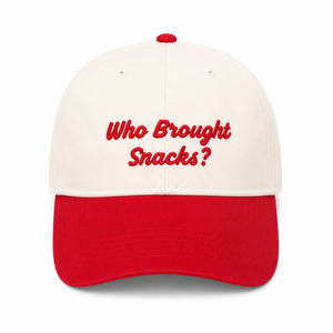 Roobear - Who Brought Snacks Baseball Cap