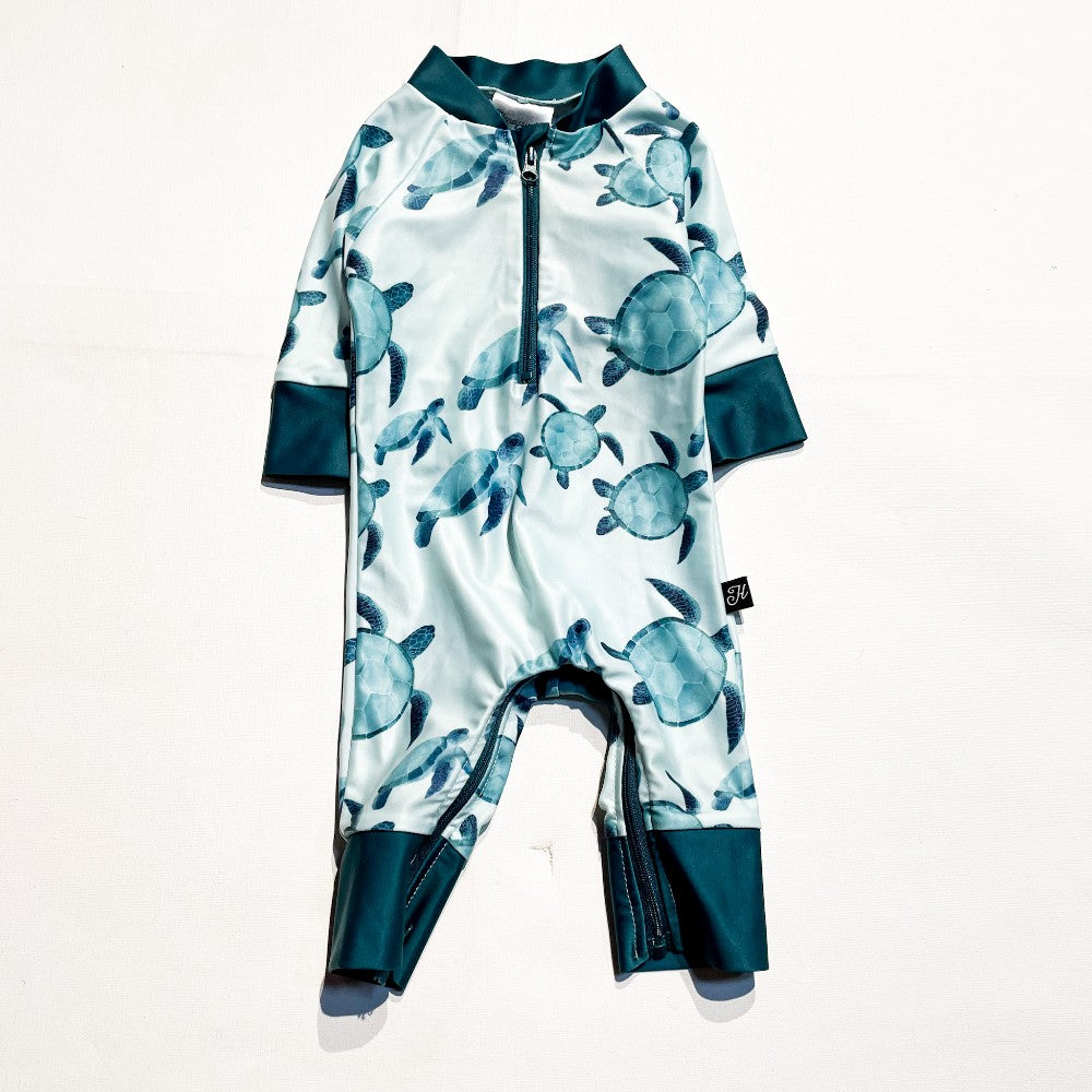 Honey Suckle Swim Suit 0-6M|174445