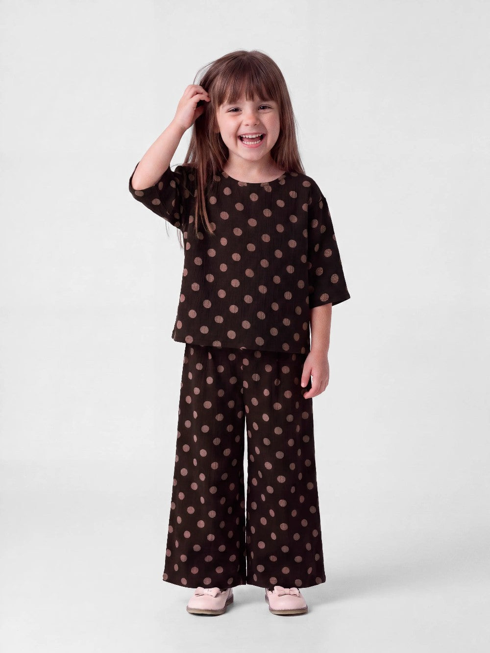 Name It - Polka Dot Wide Pants|225377