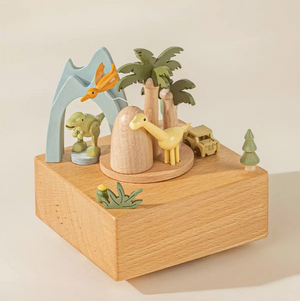 Coco Village - Wooden Music Box - Dinosaures World|89387