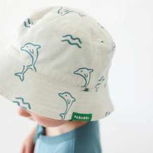 Parade Organics Bucket Hat - Dolphins & Ocean|147219
