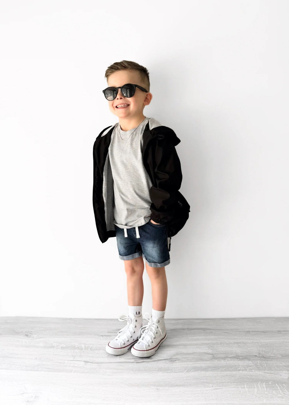 Little Bipsy - Black Windbreaker|108934