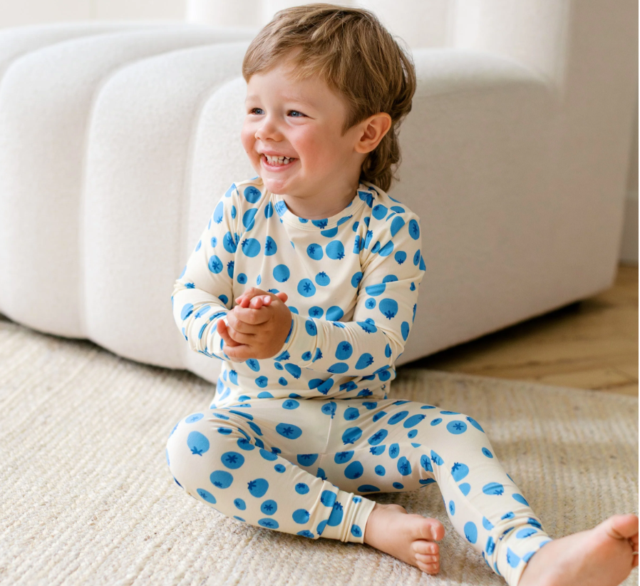 Roobear - Blueberry Two-Piece PJs|154958