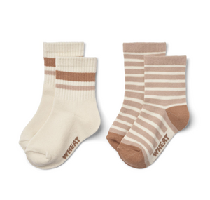 Wheat - 2 pk Jamie Socks sand|164358