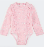 Petit Lem - Swim Pink Ruffle Bow|194055