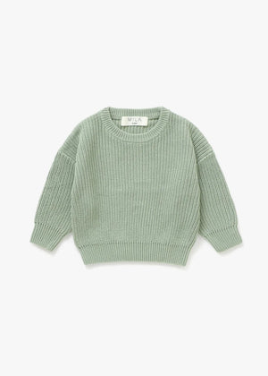 Mila & Co - Chunky Knit Sweater | Sage|112429