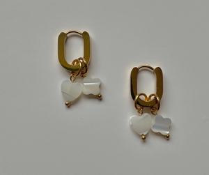 Heart and Star Hoops-18K PVD Gold Plating|186951