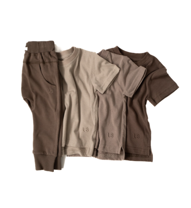 Little Bipsy - Elevated Tee Brown|104584