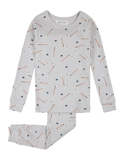 Petit Lem - 2 Piece PJ - Stick & Puck