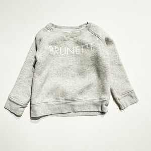 Brunette Sweater 2/3Y **Letters Cracking|212757