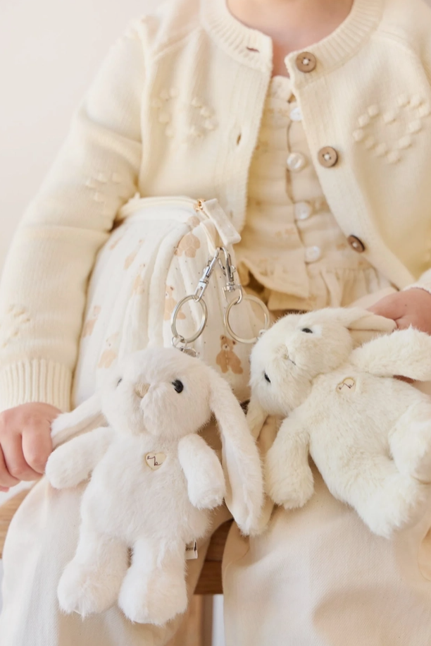 Snuggle Bunnies - Keyring - Penelope the Bunny - Marshmallow|201878