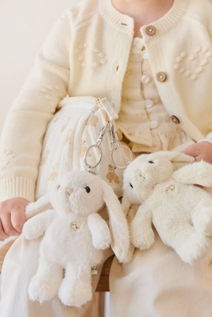 Snuggle Bunnies - Keyring - Penelope the Bunny - Marshmallow|201878
