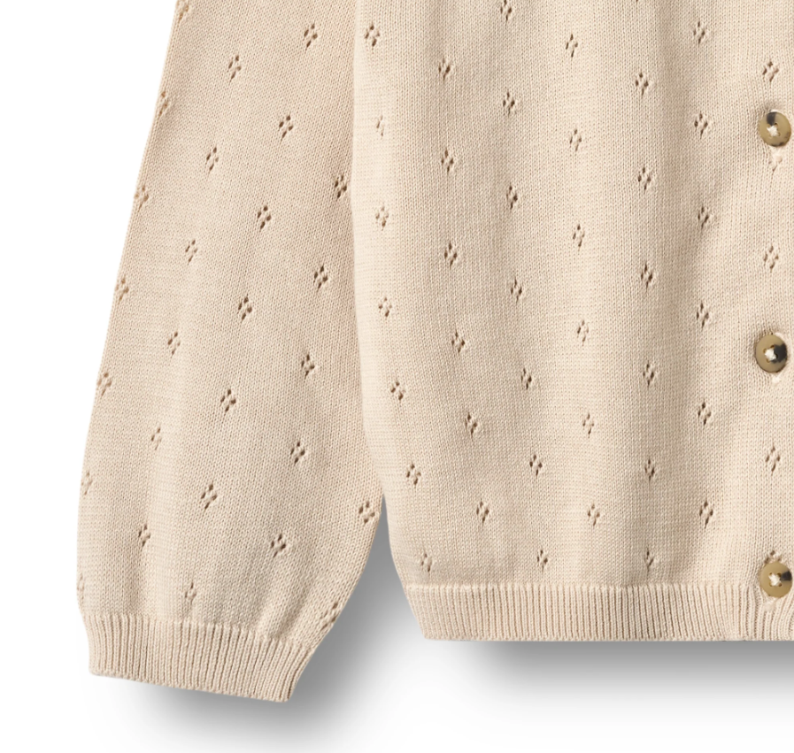 Wheat -	 Knit Cardigan Maia offwhite|164380