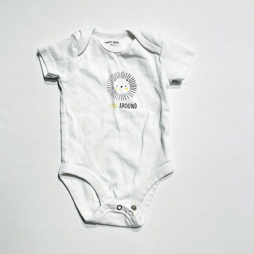 Petit Lem Onesie 6M|211182