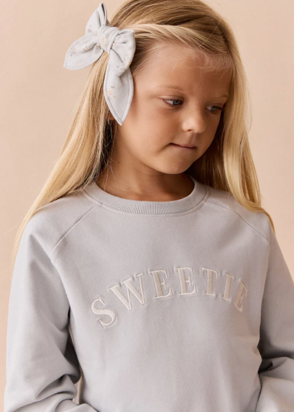 Jamie Kay - Organic Cotton Mimi Sweatshirt - Dawn Blue Sweetie|136677