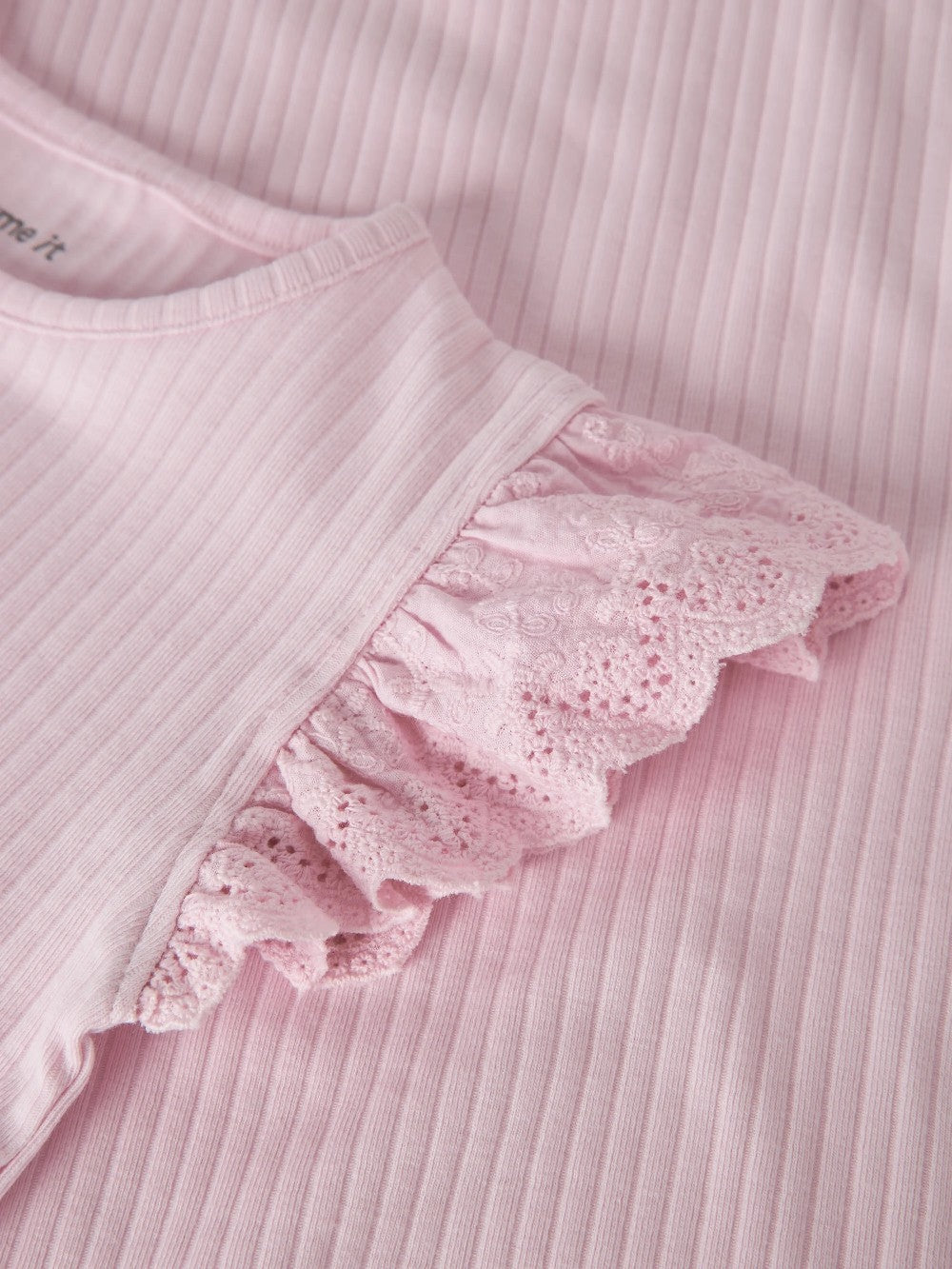 Name It - Ribbed Ruffle Top|225561