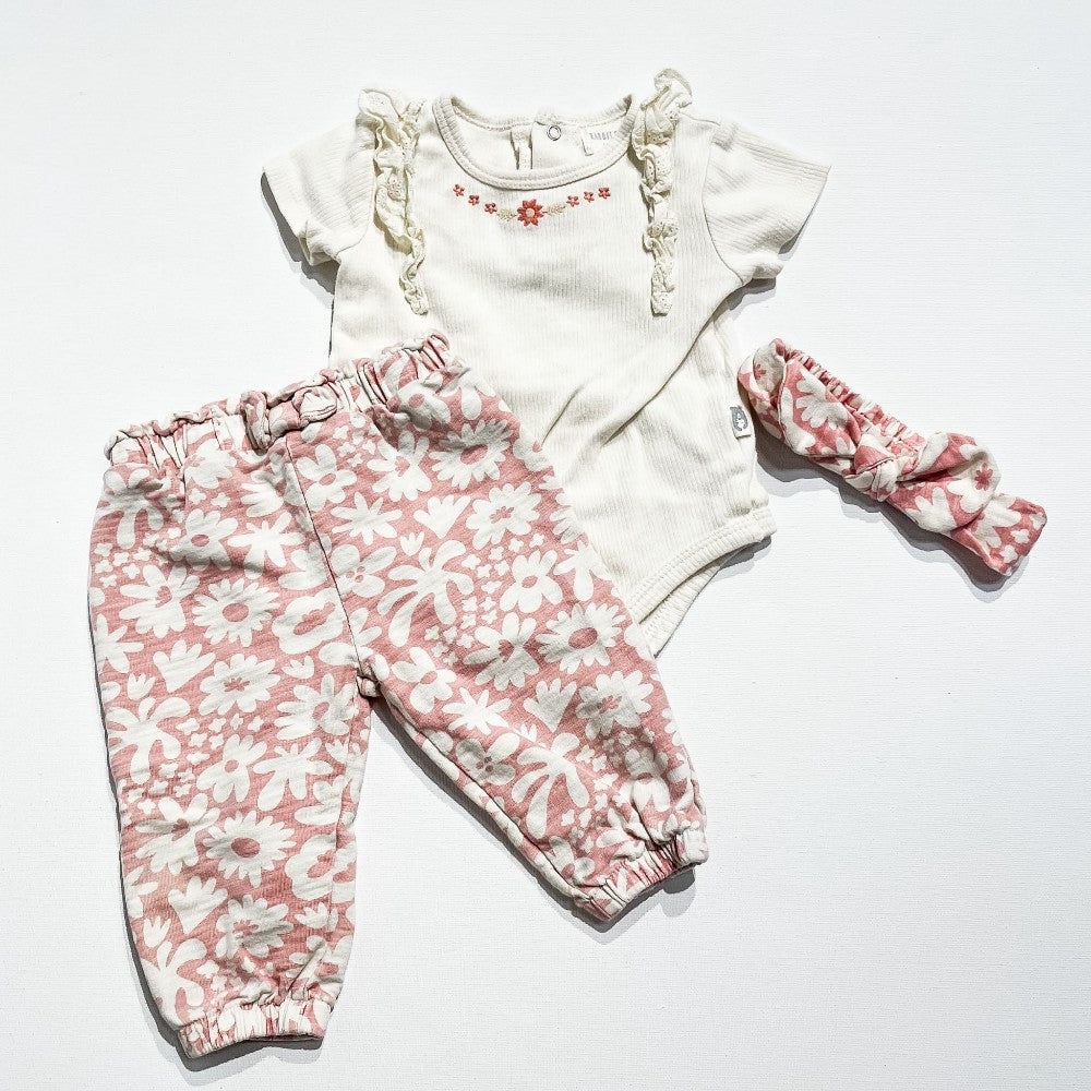 Rabbit & Bear Set 6-9M|206559