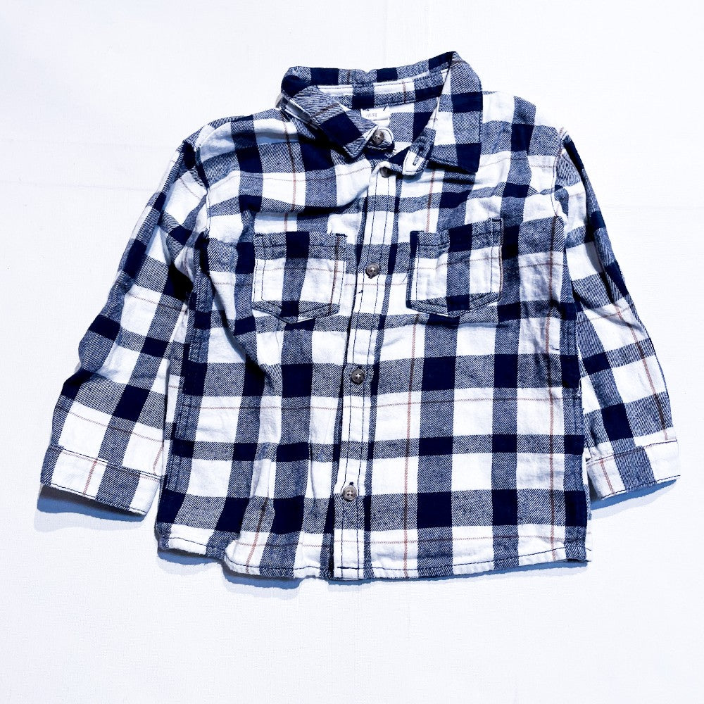 H&M Button Up 9-12M|184103