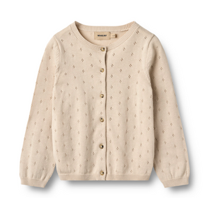 Wheat -	 Knit Cardigan Maia offwhite|164379