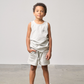 Little Bipsy - Stitch Pocket Jersey Short - Light Heather Grey|142514