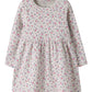 Name It - Long Sleeve Ribbed Floral Dress|225524