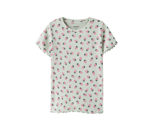 Name It - Ribbed Ruffle Tee|209545