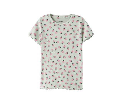 Name It - Ribbed Ruffle Tee|209545