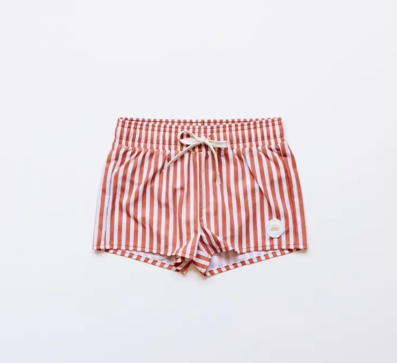 Roco Swim - Boardshort Terracotta Stripe|88520