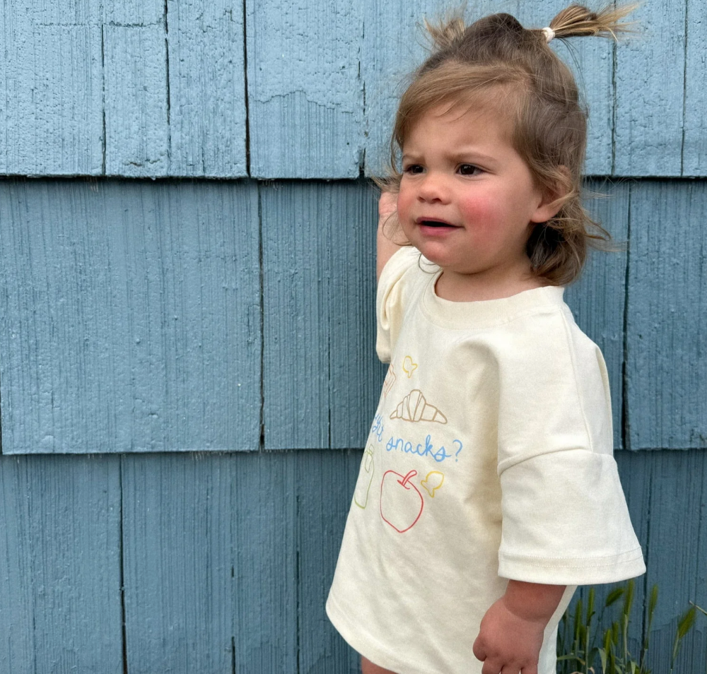 Roobear - "Who Brought Snacks?" - Organics Cotton Tee|147720