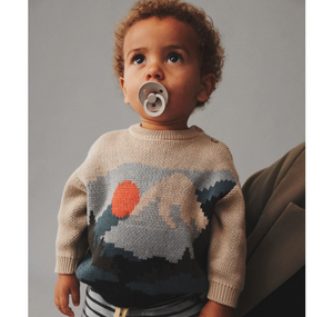 Wheat - Jaquard Pullover William Warm Sand|164340