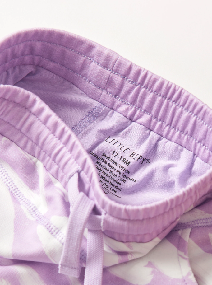 Brush Stroke Skort - Lavender|130206