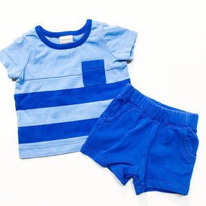 Hannah Anderson Blue Set 6-12M|66334