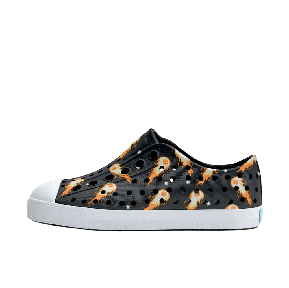 Native - Jefferson Child - Jiffy Black / Shell White / Fire Comet|202487