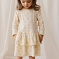Jamie Kay - Organic Cotton Fayette Dress Thelma Parchment|176858