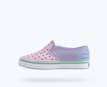 Native - Miles Block Kids - Taro Purple/ Shell White/ Barely Skyway Block|202580
