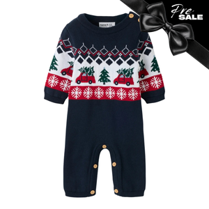Pre Sale: Name It - Christmas Cars Knit Romper 3386