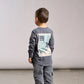 Little Bipsy - Long Sleeve Ski Team Tee - Smoke|113640