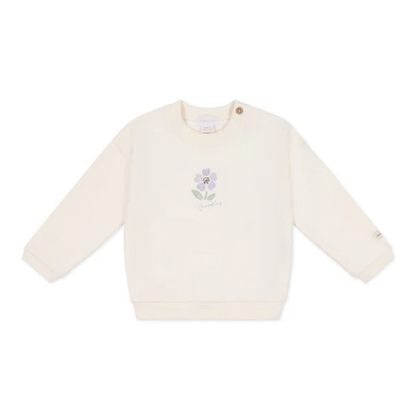 Jamie Kay - Organic Cotton Bobbie Sweatshirt - Parchment Lola|136597