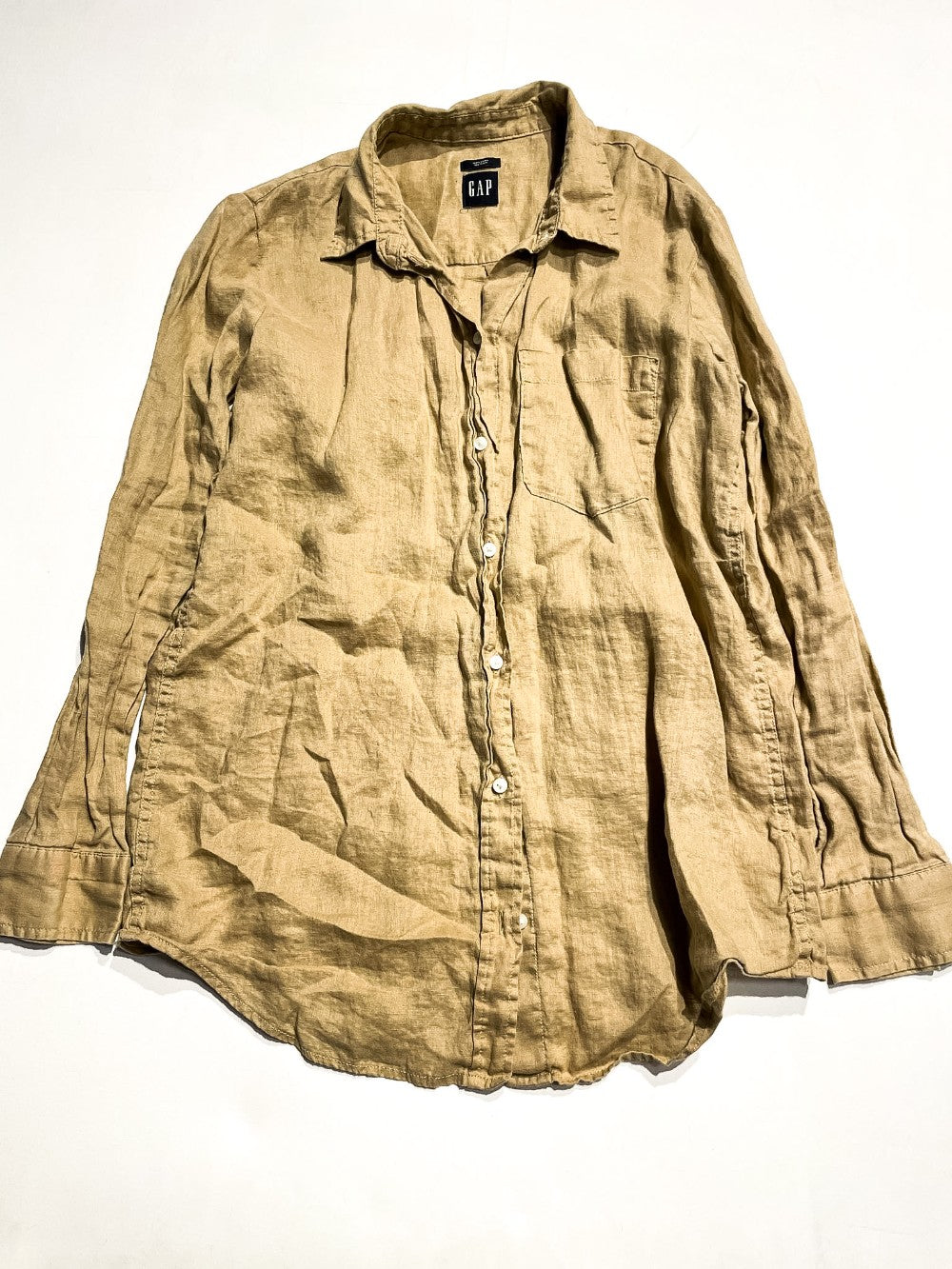 Gap Linen Shirt M **Imperfection|213526