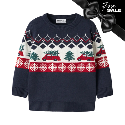 Pre Sale: Name It - Navy Christmas Knit Sweater 6927