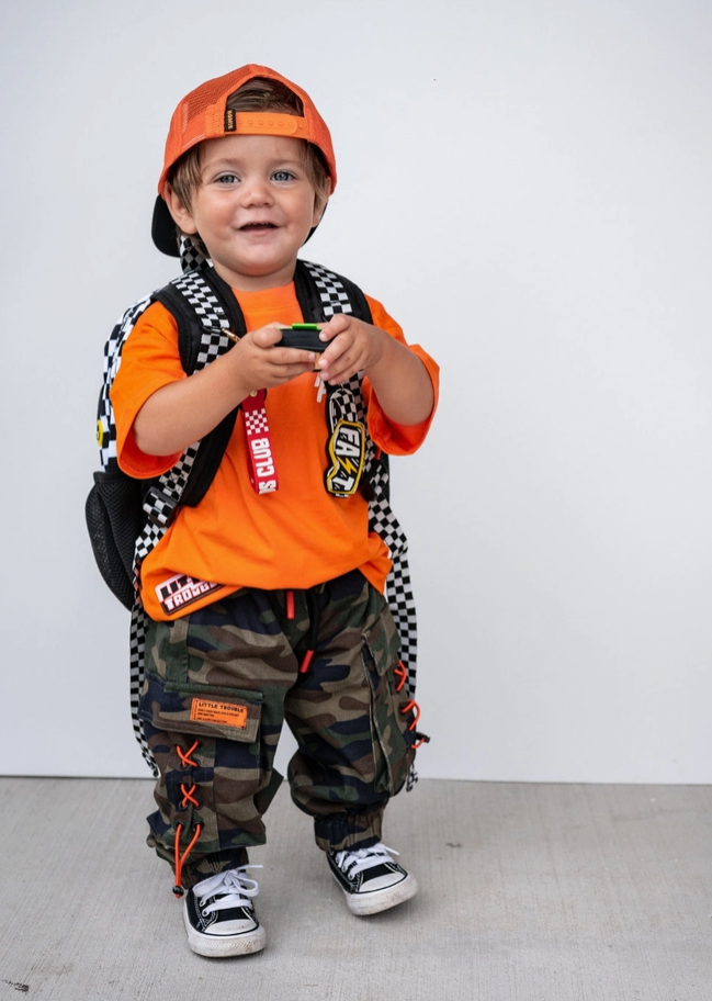 Little Trouble - Baggy Camo Cargos|172349