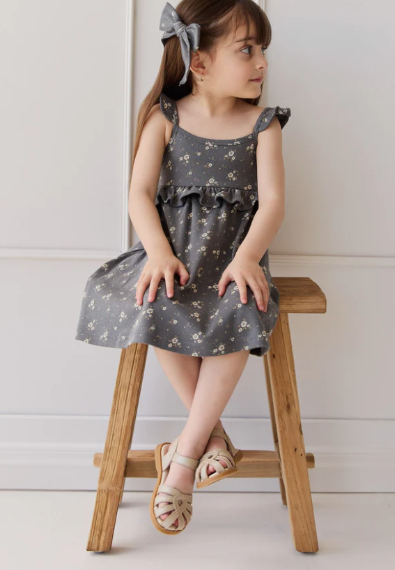 Jamie Kay - Organic Cotton Molly Dress - Lulu Bloom Lava|153320